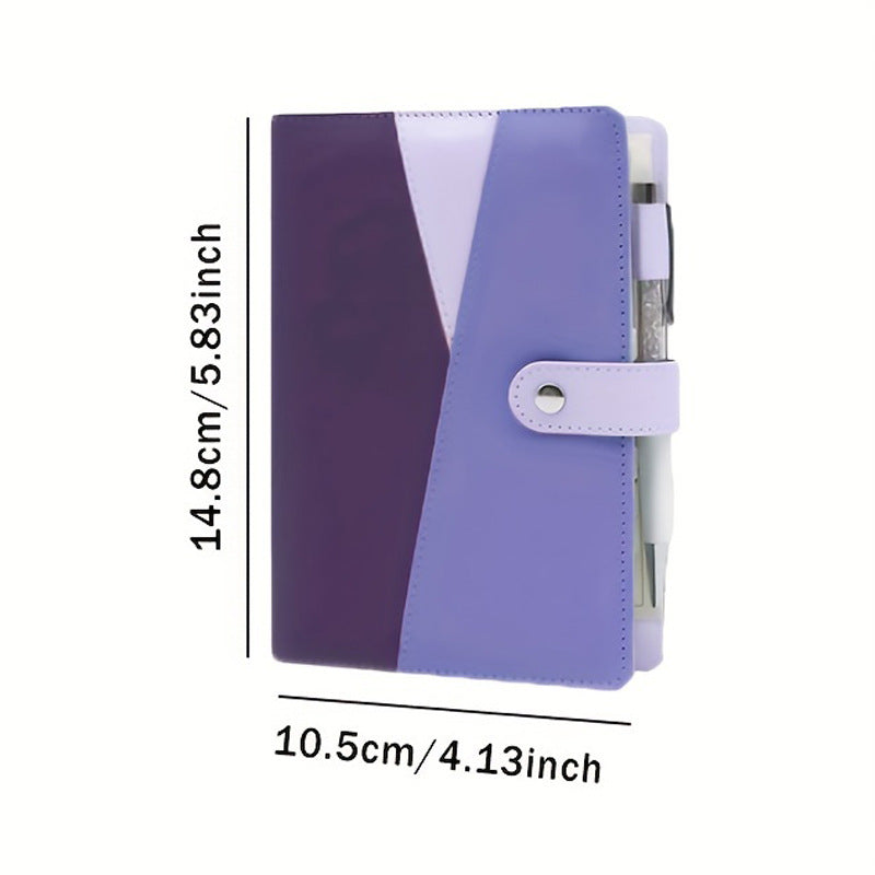 Multi-Color Leather Budget Binder