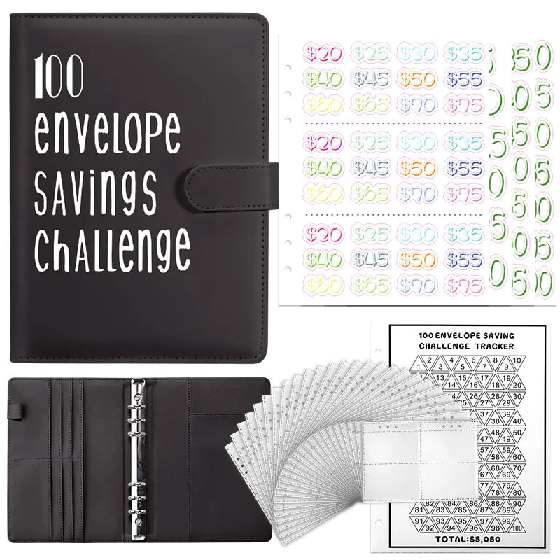 Achetez en gros 100 Enveloppe Challenge Binder Enregistrer Défi