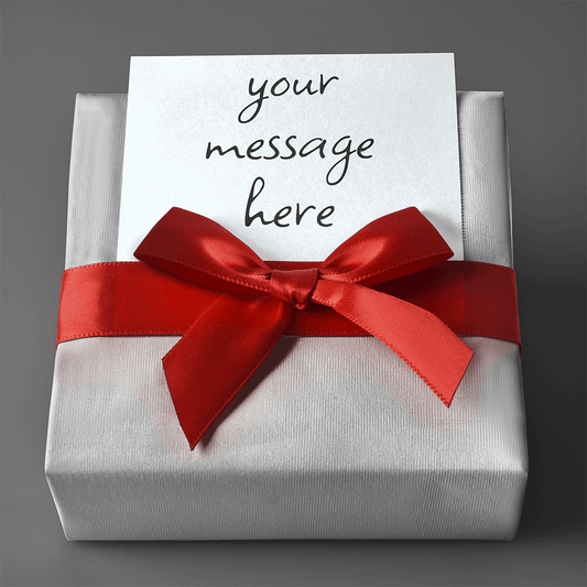 Gift Wrap with Personalized Message - arlyntina